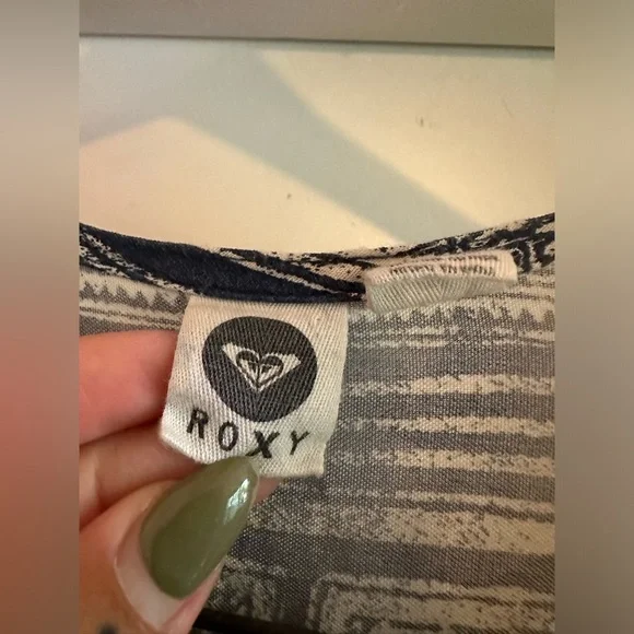 Roxy One Size Open Front Kimono Fringe Cardigan - Picture 6 of 7